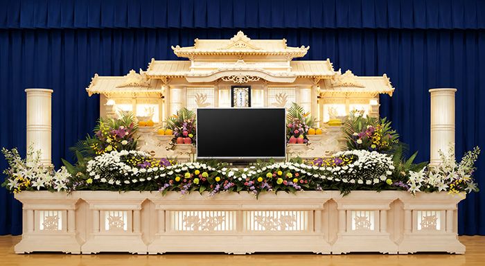 100万円コース なごみ祭壇
