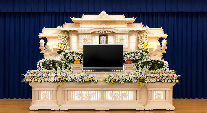 60万円コース なごみ祭壇